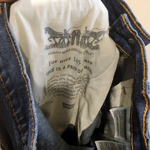 LEVI'S 511 Classic Men's Blue Denim Stright Legs Jeans Size W31 L32 - Picture 5 of 13